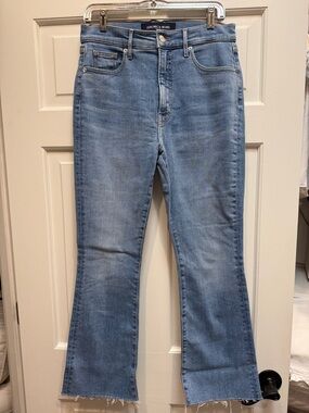 Veronica Beard Carolina Ankle Skinny Flare High Rise